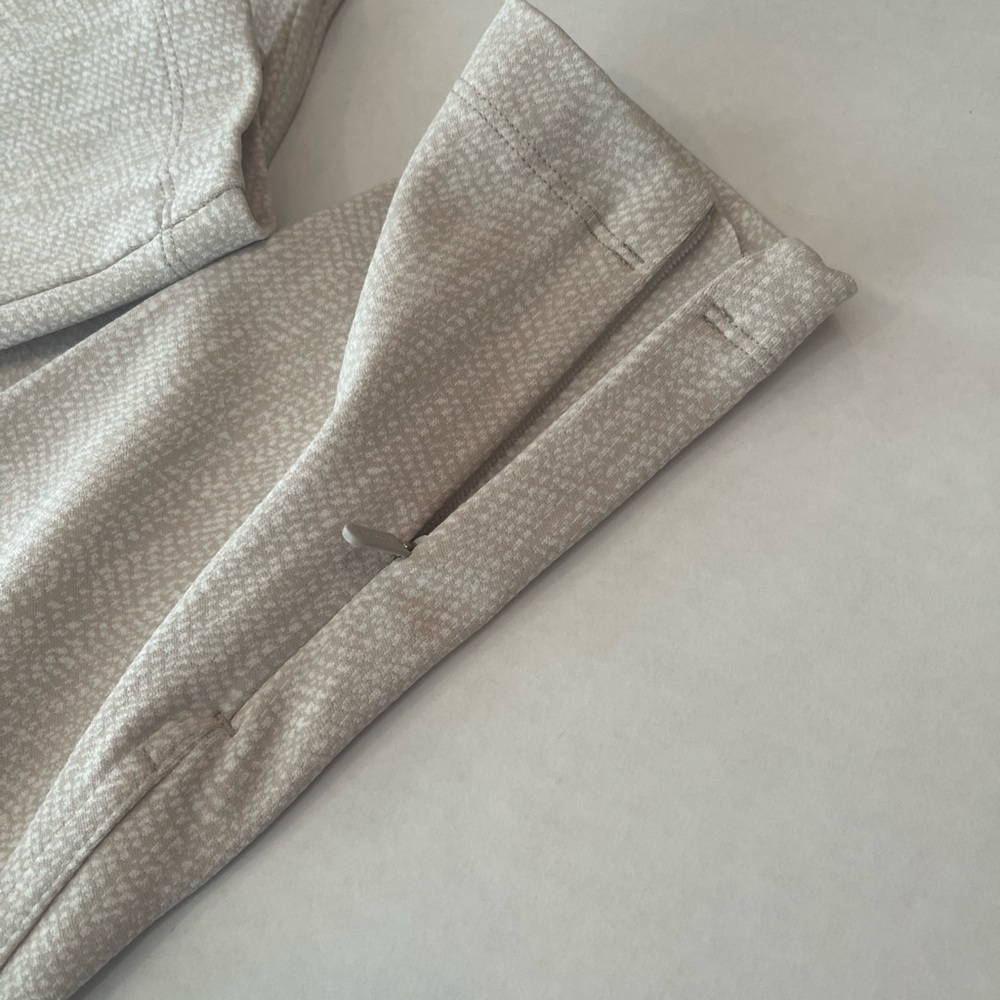 Athleta Cream High-Waist Leggings Stretch Fit - Picture 2 of 9